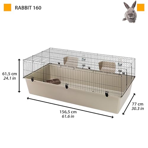 Kaninchenstall Rabbit 160, Ferplast, einstöckig - 2