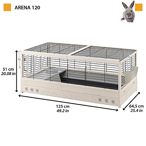 Kaninchenstall Arena 120, Ferplast, einstöckig - 2