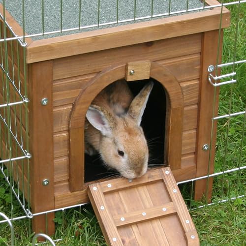 Kaninchenstall Outdoor-Kleintierhaus, Kerbl, einstöckig, 36 x 36 x 40 cm - 4