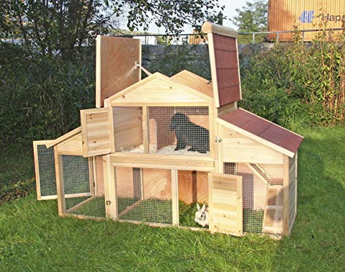 Kaninchenstall Liberty, Kerbl, XXL, 175 x 70 x 110 cm - 3