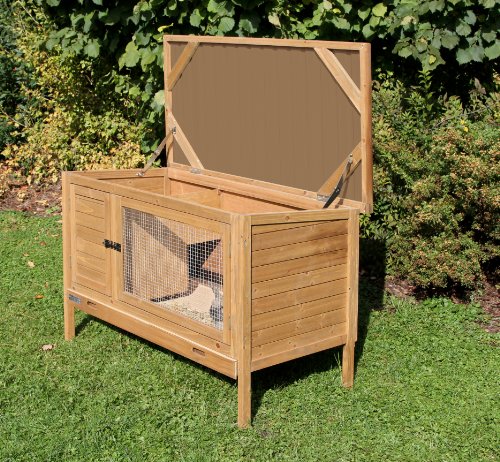Kaninchenstall La Vita Eco, Kerbl, einstöckig, 115 x 60 x 73 cm - 2