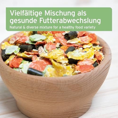 AniForte Natur Nagerfutter 10 Liter für Hamster, Meerschweinchen, Kaninchen – Qualitäts-ID: OLP C 09 - 2